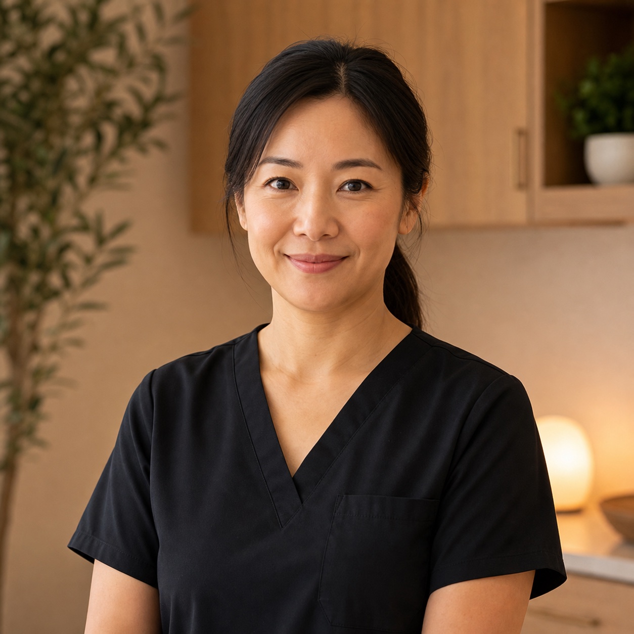 Portrait of Eden Go, licensed acupuncturist
